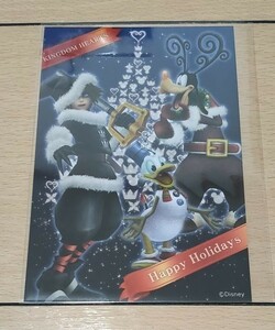  Kingdom Hearts HD2.5 remix открытка Рождество sola Дональд g- four KINGDOM HEARTS HD 2.5 ReMIX KH SQEXskeni