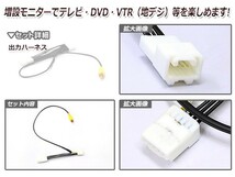 【メール便送料無料】 VTR出力アダプター トヨタ クラウンマジェスタ UZS171/173/175/JZS177 H11.10～H13.7 外部出力 メーカーナビ用_画像2