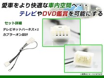 【メール便送料無料】 走行中にテレビが見れる テレビキット ヴォクシー VOXY ボクシー AZR60G/AZR65G 前期 後期 H17.8～H19.6_画像2