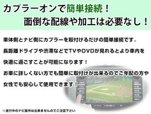 【メール便送料無料】 走行中にテレビが見れる テレビキット NSZT-Y66T 2016年モデル トヨタ ディーラーオプションナビ ジャンパーキット_画像3