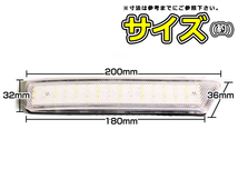 純正交換式 LEDリフレクター バモス HM1 HM2 後期 レッド＆ホワイト HM1 HM2 後期 ホンダ リア エアロ テール ブレーキ バックランプ_画像3