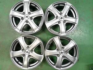 中古 共豊コ-ポレ-ション ザイン 15x6.0J アルミ ホイール