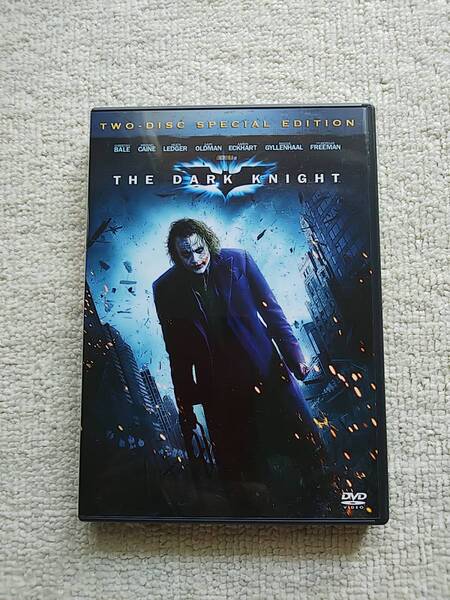 DVD 2枚組 The Dark Knight ダークナイト スペシャルエディション 特典映像付