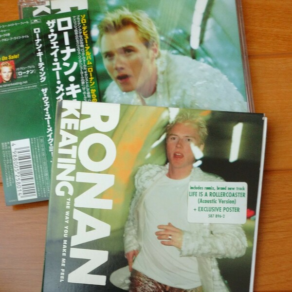 ローナン・キーティング／ザ・ウェイ・ユー・メイク・ミー・フィール 【CD】国内盤と輸入盤の2枚セットRONAN KEATING