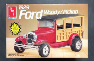 @中古絶版模型堂 amt 1/25 1929フォードウッディ ピックアップ 4in1'29 Ford Woody Pickup フォード ウッディ モデルA 定形外送料510円
