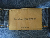 ZARA Trafaluc denimwear ザラ ボトムス パンツ デニム ジーンズ ジーパン 裾切りっぱなし インディゴ サイズ EUR 38 MEX 28 06_画像7