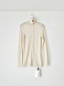 SEYA. TURTLENECK CARDIGAN MERINO WOOL JERSEY セヤ タートル カーディガン