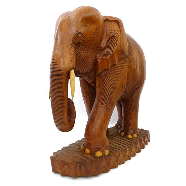ヤフオク! -木彫りの象の置物(住まい、インテリア)の中古品・新品・未 