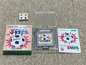 ゲームボーイ(GB)「ジャレコカップサッカー(Ｊカップサッカー)」(箱・説明書・ケース 付/G-3492)