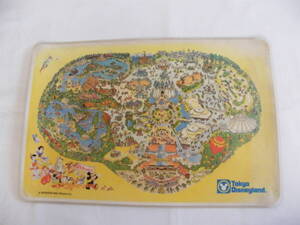 * Tokyo Disney Land * rare the first period. place mat map attaching 