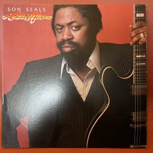 美盤！Son Seals - Chicago Fire 1980年 US盤 LP Aligator AL 4720 Blues サン・シールズ - シカゴ・ファイヤー