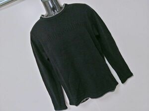kkaa2206 # MK KLEIN # Michel Klein sweater knitted tops wool . black 46 M