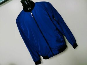 kkaa2217 ■ ZARA ■ ザラ ブルゾン ジャケット ジップ 青 S