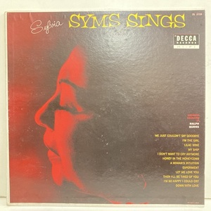 ●即決VOCAL LP Sylvia Syms / Sings 32316 米オリジナル Dg Mono Flat シルヴィア・シムズ 