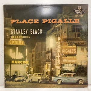 ●即決00LP STANLEY BLACK スタンリー・ブラック place pigalle 日本初版ペラ10 mpl1006 b3に音に出るキズ6mm 