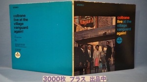 ■ほぼ美盤! IMPULSE見開き! ★JOHN COLTRANE/LIVE AT VILLAGE VANGUARD AGAIN★送料無料(条件有り)３千枚＋出品中!★名盤■