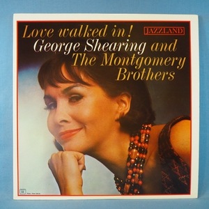 ■シュリンク! JAZZLAND!★GEORGE SHEARING&MONTOGOMERY BROTHERS/LOVE WALKED IN★送料無料(条件有り)多数出品中!★オリジナル名盤■