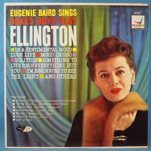 ■DESIGNレコ!★EUGENIE BAIRD/DUKE ELLINGTON★送料無料(条件有り)３千枚＋出品中!★オリジ名盤■