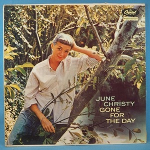 ■ターコイズ!★JUNE CHRISTY/GONE FOR DAY★送料無料(条件有り)３千枚＋出品中!★オリジ名盤■