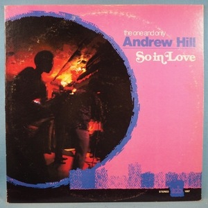 ■TCBレコ!★ANDREW HILL/SO IN LOVE★送料無料(条件有り)３千枚＋出品中!★オリジ名盤■