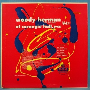 ■１０インチ盤!MGM!★WOODY HERMAN/AT CARNEGIE HALL 1946 VOL. 1★送料無料(条件有り)３千枚＋出品中!★オリジ名盤■