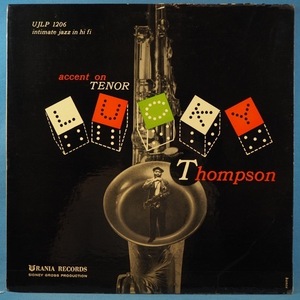 ■URANIAレコ!★LUCKY THOMPSON/ACCENT ON TENOR★送料無料(条件有り)３千枚＋出品中!★オリジ名盤■