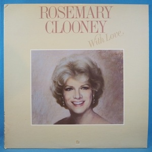 ■美盤! ★ROSEMARY CLOONEY/WITH LOVE★送料無料(条件有り)３千枚＋出品中!★オリジ名盤■