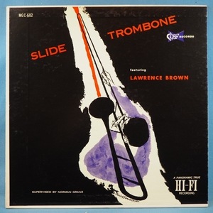 ■CLEF-TRUMPET!★LAWRENCE BROWN/SLIDE TROMBONE★送料無料(条件有り)３千枚＋出品中!★オリジ名盤■