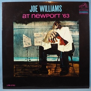 ■RCA-MONO盤!★JOE WILLIAMS/AT NEWPORT 63★送料無料(条件有り)３千枚＋出品中!★オリジ名盤■