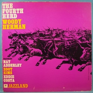 ■ZOOT SIMS他!JAZZLAND!★WOODY HERMAN/FOURTH HERD★送料無料(条件有り)３千枚＋出品中!★オリジ名盤■