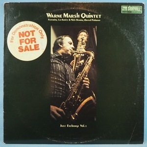 ■STORYVILLE!★WARNE MARSH QUINTET★送料無料(条件有り)３千枚＋出品中!★オリジ名盤■