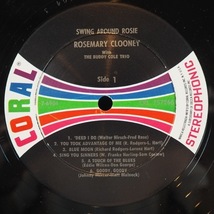 ■CORAL!★ROSEMARY CLOONEY/SWING AROUND ROSIE★送料無料(条件有り)３千枚＋出品中!★オリジ名盤■_画像3