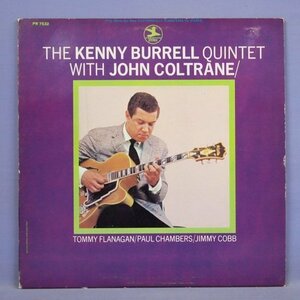 ■VAN GELDER印!ほぼ美盤★KENNY BURRELL/WITH COLTRANE!PRESITGE! ★★送料無料(条件有り)多数出品中!★オリジナル名盤■