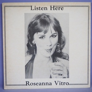 ■MINERレア傑作!★ROSEANNA VITRO/LISTEN HERE!★オリジ名盤■