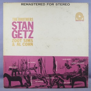 ■PRESTIGE!ST盤!★STAN GETZ,OOT SIMS他/BROTHERS★オリジ名盤■