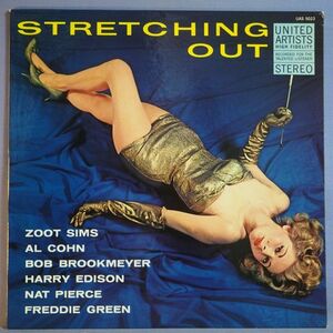 ■美品!SEXY美女!金のドレス!★ZOOT SIMS/STRETCHING OUT!★オリジ!■