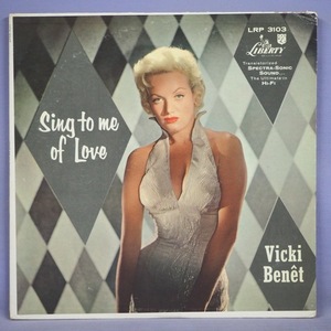 ■輪ターコイズ!★VICKI BENET/SING TO ME OF LOVE!オリジ!