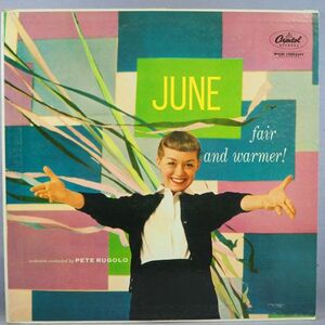 ■ターコイズ!★JUNE CHRISTY/FAIR&WARMER★オリジ名盤■