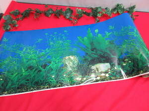 (8H9634) аквариум для фон сиденье постер ширина 49./ длина 18m задний экран аквариум разрезное полотно дисплей интерьер 