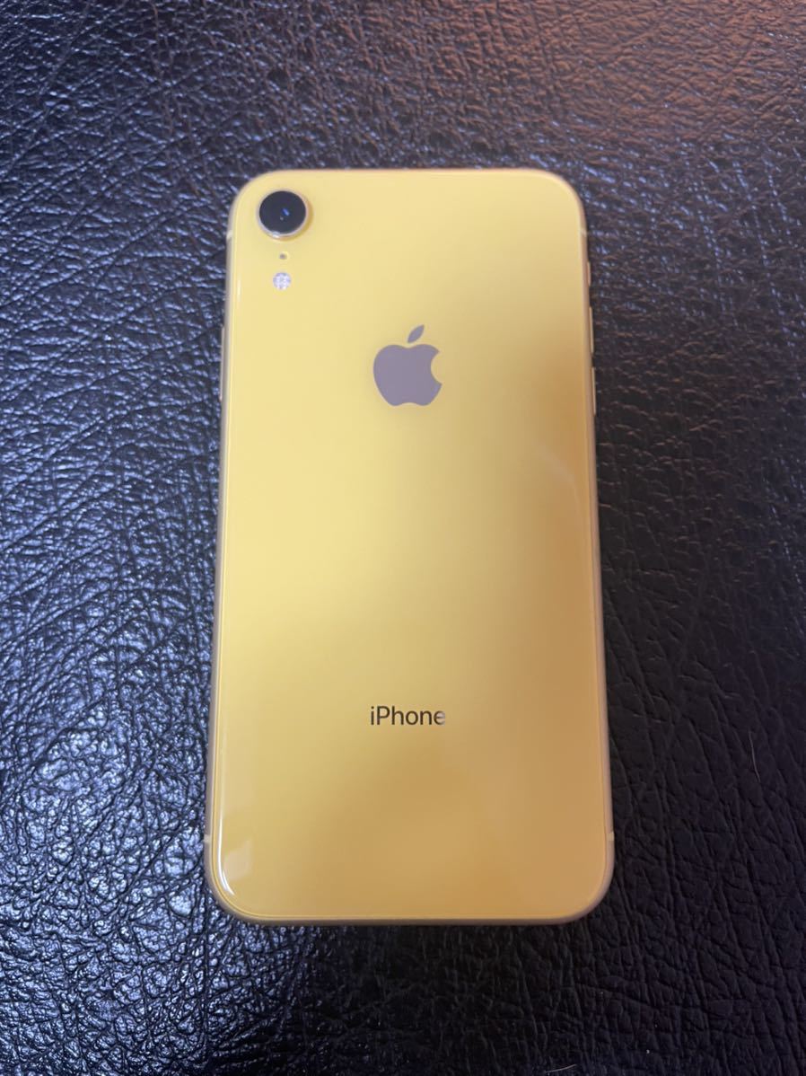 iPhone XR イエロー 128GB ソフトバンク SIMフリー アイフォン | lea