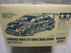 未使用品 タミヤ SP.1593 SUBARU WRX STI NBRチャレンジ スペアボディ 51593