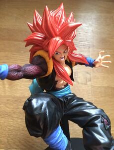 ◇ スーパードラゴンボールヒーローズ 9th ANNIVERSARY FIGURE 超サイヤ人4 ゴジータ:ゼノ 中古 フィギュア