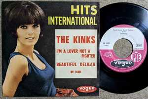 The Kinks-I’m A Lover Not A Fighter★独/仏Orig.美盤7”