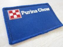 Purina Chow ピュリナ ロゴ 企業 ペット ワッペン/刺繍 文字 ロゴ アメリカ USA カスタム オリジナル おしゃれ ビンテージ 528_画像4