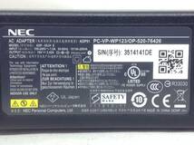 P-190 NEC 製 ADP-65JH E 仕様　19V 3.42A ノートPC用ACアダプター 即決品_画像5