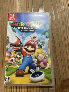送料無料☆マリオ+ラビッツキングダムバトル Nintendo Switch Switch マリオラビッツ ニンテンドースイッチ ソフト 動作確認済み◎
