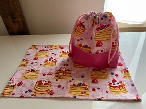 ランチョンマット コップ袋 ハンドメイド 入学準備