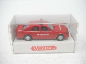 ■ WIKING　バイキング『1/87 600 0118 Feuerwehr MB 320 E 5.3cm ミニカー』消防