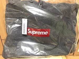 国内正規品 新品 supreme box logo Hooded Sweatshirt Charcoal M シュプリーム ボックスロゴ パーカー チャコール グレー 人気商品 2021