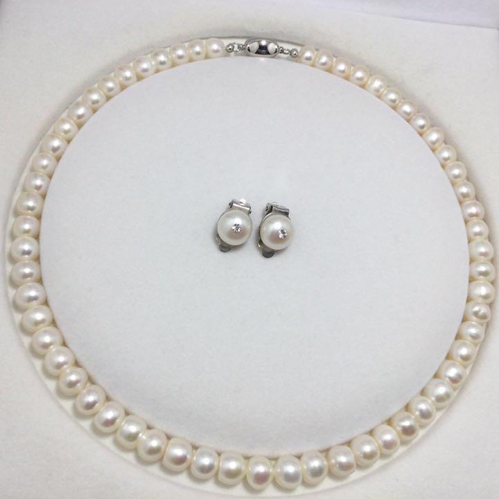 真珠ネックレス本物淡水パール希少特大粒10-11mm冠婚葬祭フォーマルの